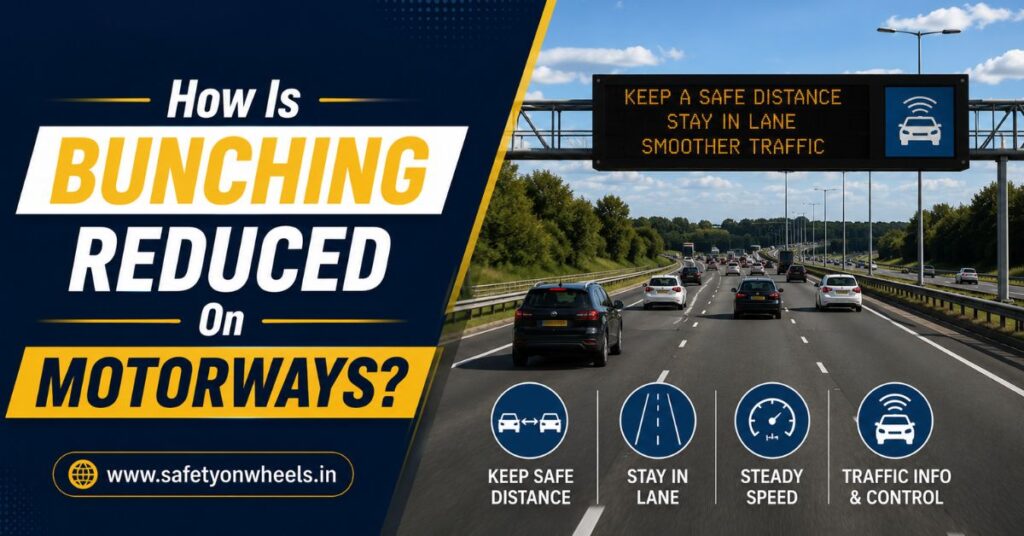 How Is Bunching Reduced On Motorways?