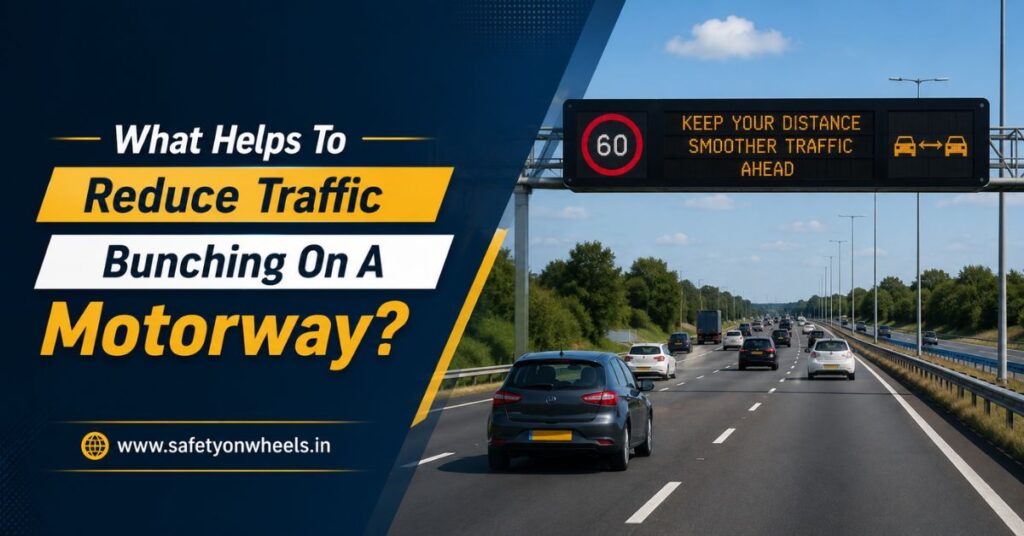 What Helps To Reduce Traffic Bunching On A Motorway?