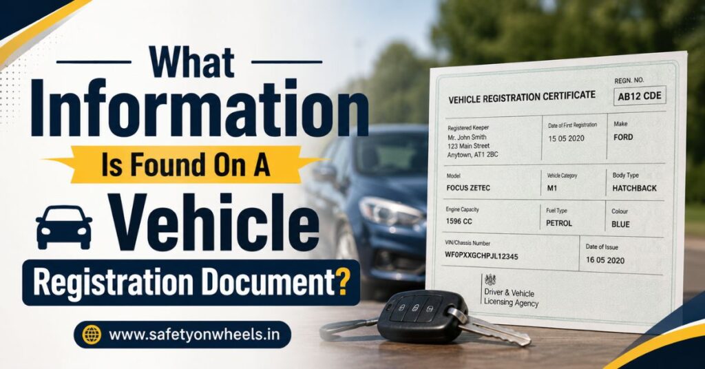 What Information Is Found On A Vehicle Registration Document?