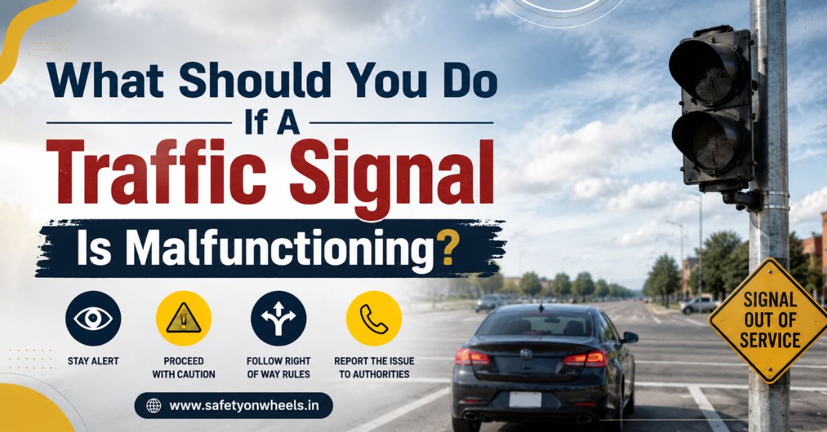 What Should You Do If A Traffic Signal Is Malfunctioning